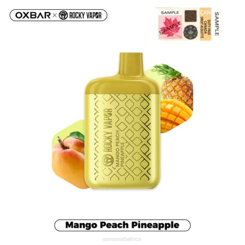 OXVA Vape South Africa - OXVA OXBAR 4500 MANGO PEACH PINEAPPLE LN4B32