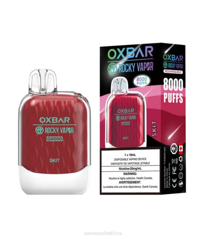 OXVA Vape Store - OXVA OXBAR G8000 SKIT LN4B38