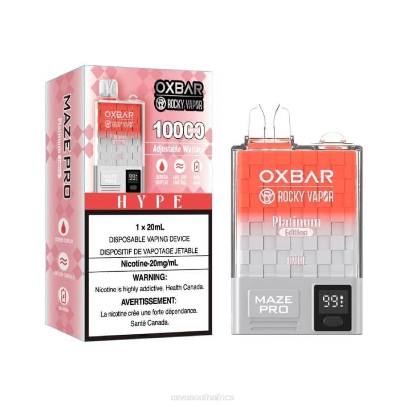 OXVA Vape Shop - OXVA OXBAR MAZE PRO 10000 HYPE LN4B17