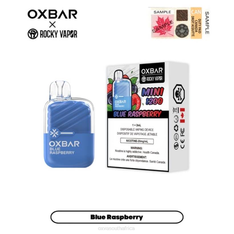 OXVA Cape Town - OXVA OXBAR MINI 1200 BLUE RASPBERRY LN4B24