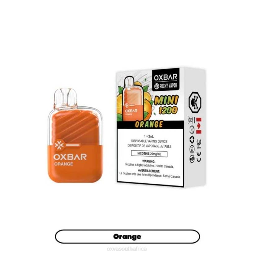 OXVA Vape Shop - OXVA OXBAR MINI 1200 ORANGE LN4B7