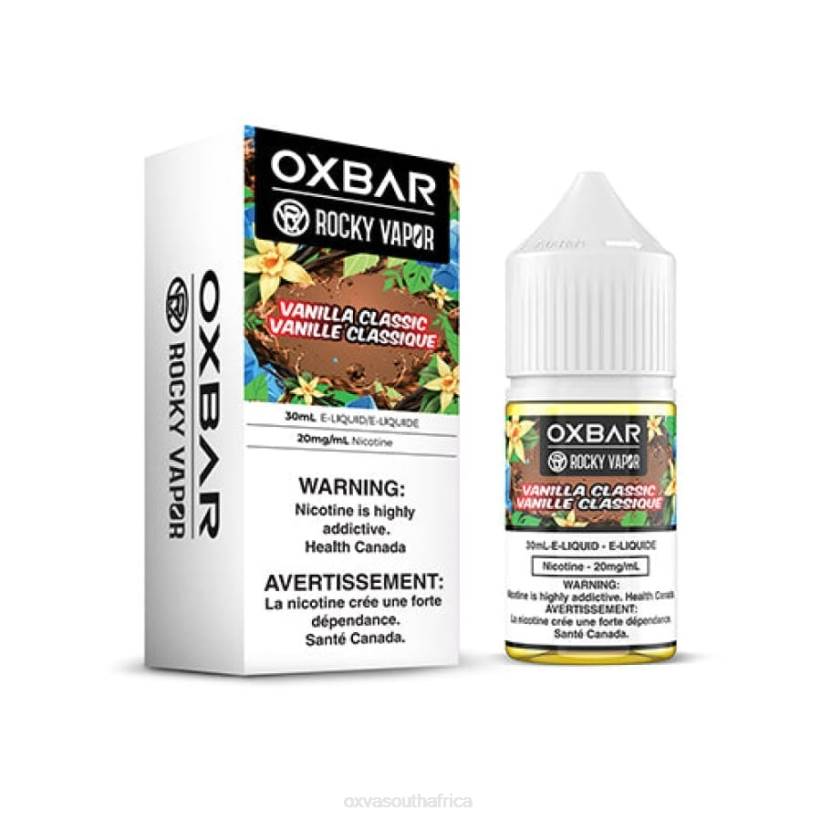 OXVA Disposable Pod - OXVA OXBAR VANILLA CLASSIC LN4B50 30ML SALT NIC