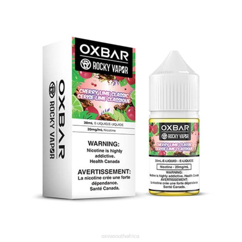 OXVA Online Store - OXVA OXBAR CHERRY LIME CLASSIC LN4B49 30ML SALT NIC