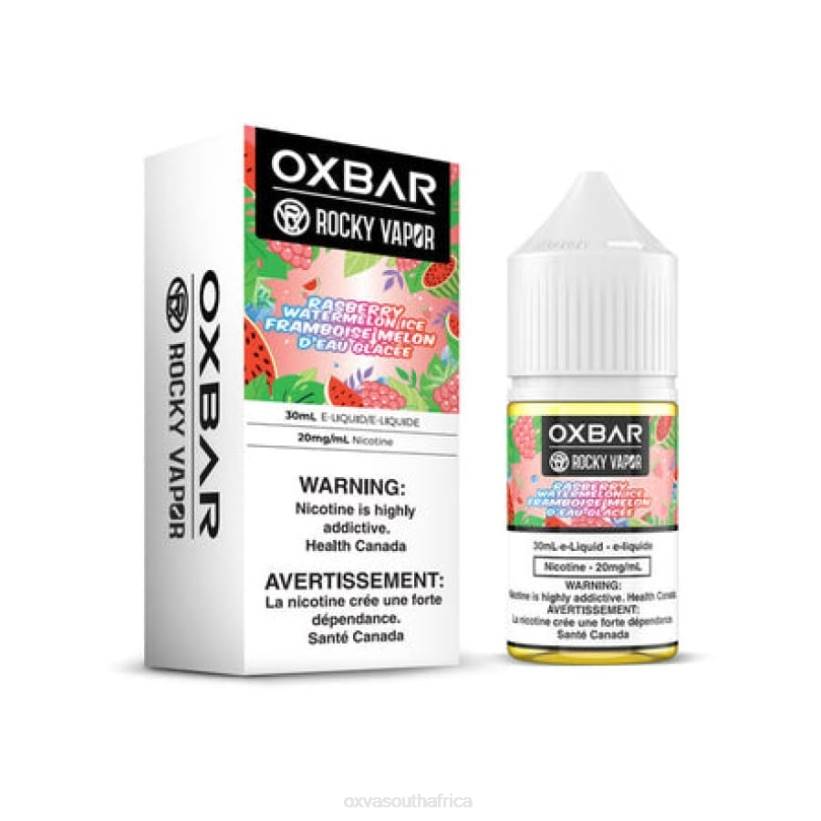 OXVA Online Store - OXVA OXBAR RASPBERRY WATERMELON ICE LN4B59 30ML SALT NIC