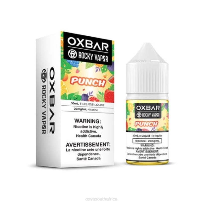 OXVA Price - OXVA OXBAR PUNCH LN4B53 30ML SALT NIC