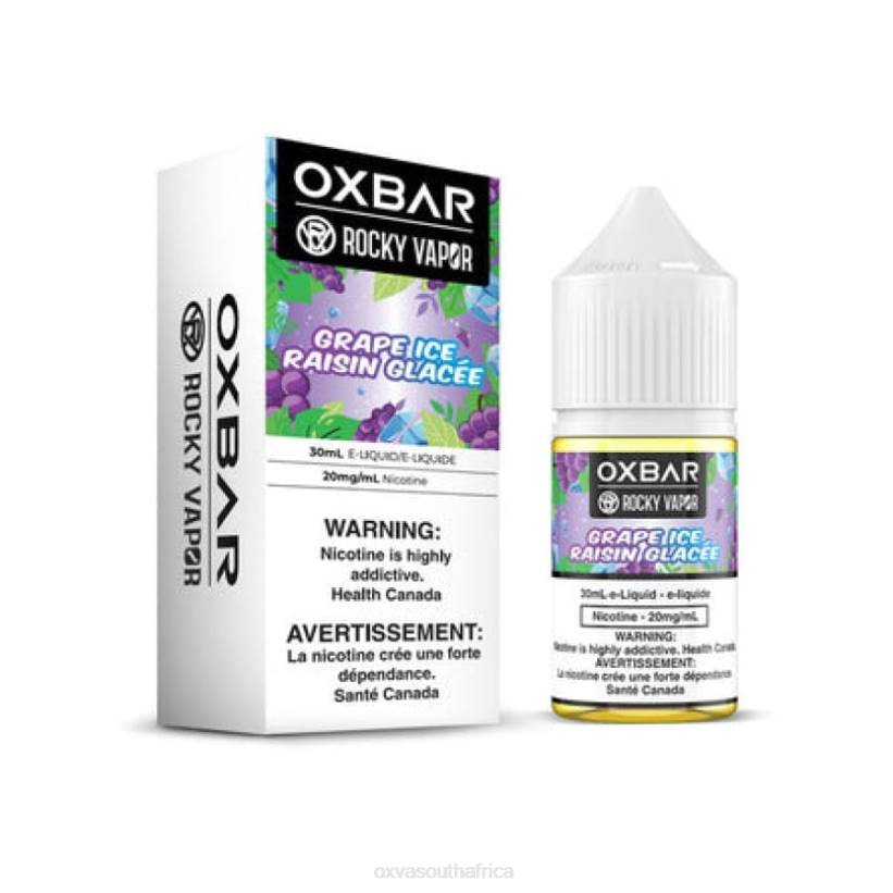 OXVA Vape Flavors - OXVA OXBAR GRAPE ICE LN4B56 30ML SALT NIC