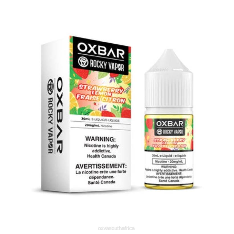 OXVA Vape South Africa - OXVA OXBAR STRAWBERRY LEMON LN4B52 30ML SALT NIC