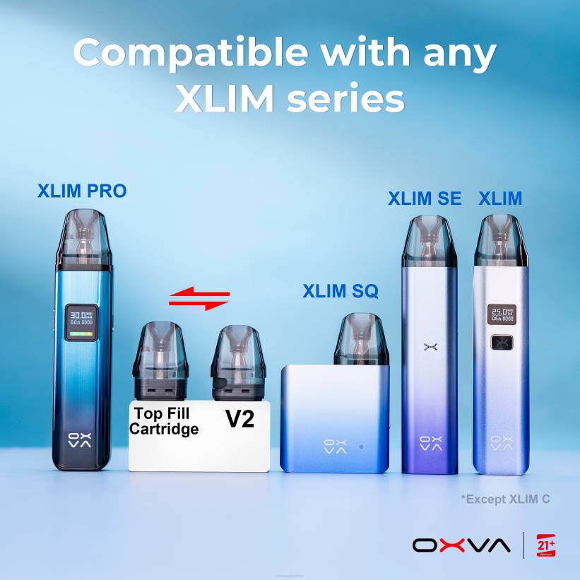 OXVA Price - OXVA XLIM V3 GREY LN4B83 CARTRIDGE TOP FILL